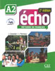 Écho, учебник по френски език, ниво А2 + DVD