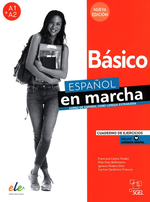Nuevo Español en marcha Básico, тетрадка по испански език, ниво  А1/A2 + е-тетрадка (ново издание)